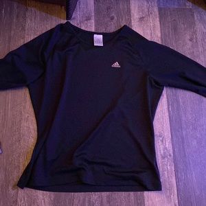 large black adidas T-shirt